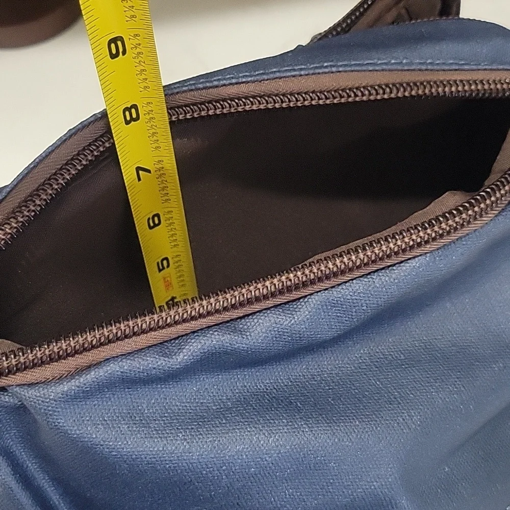 Blue Men's Sling Bag Crossbody Bag Traveler Bag